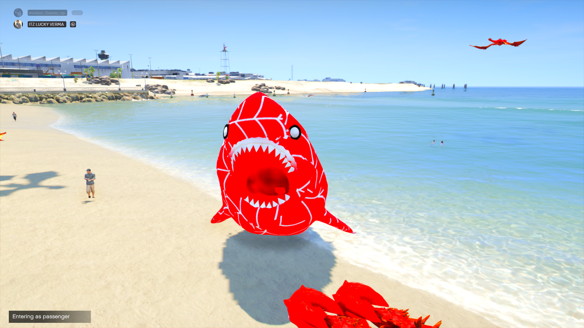 spiderman shark gta 5 aadon prop download