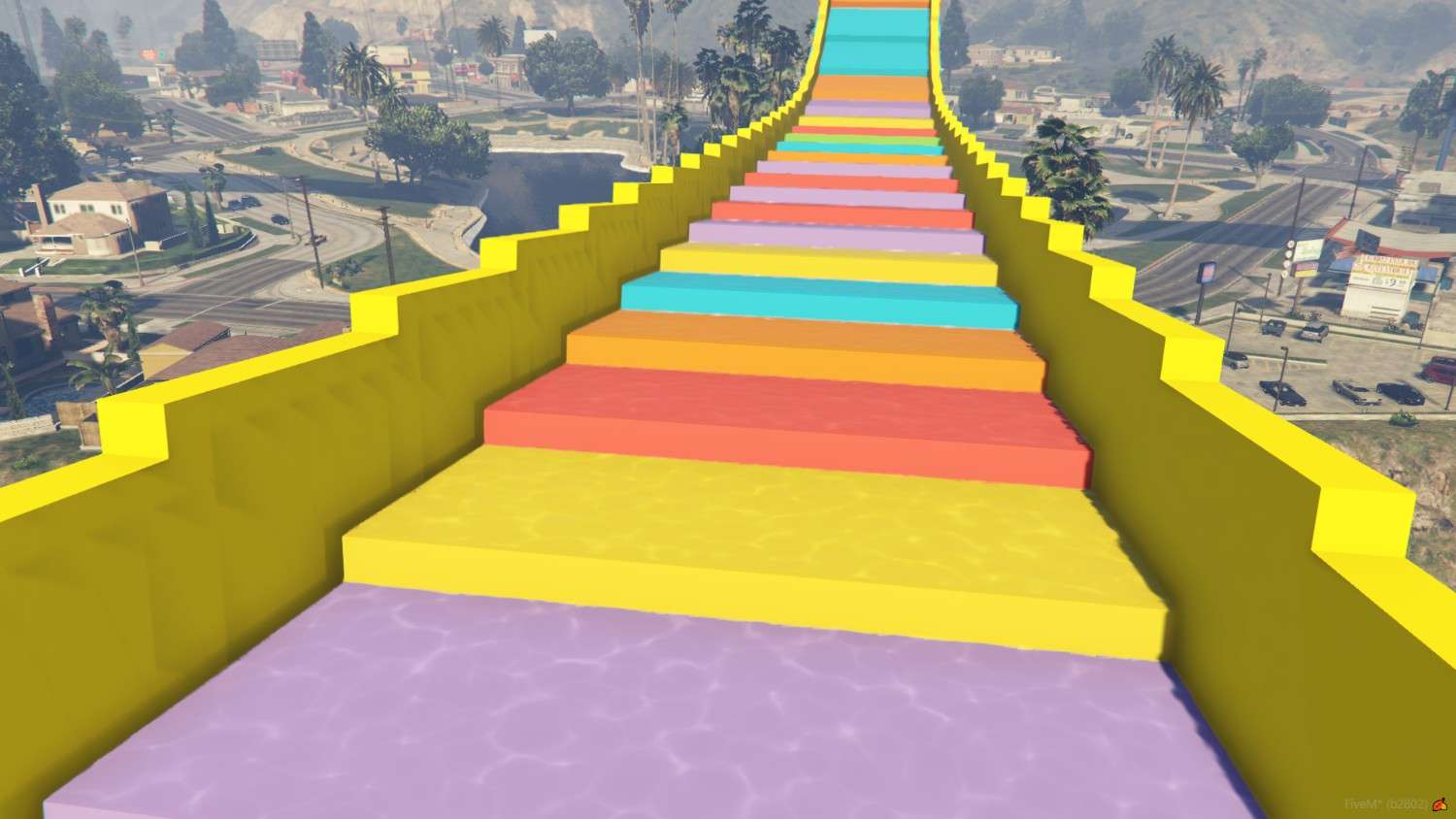 GTA V Ultimate Colorful - Water Slide Prop