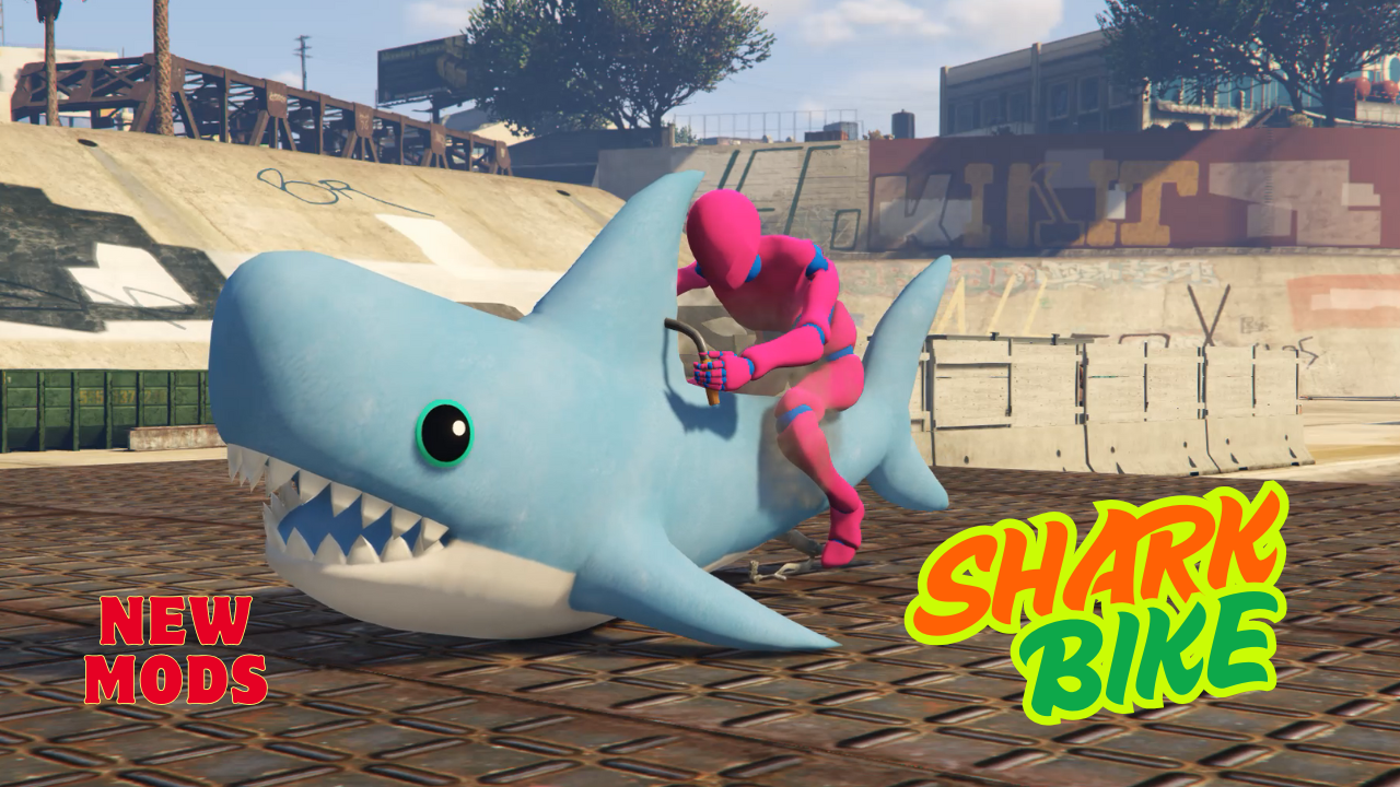 GTA 5 Shark Bike Mod – Download Realistic Shark Motorcycle for GTA V