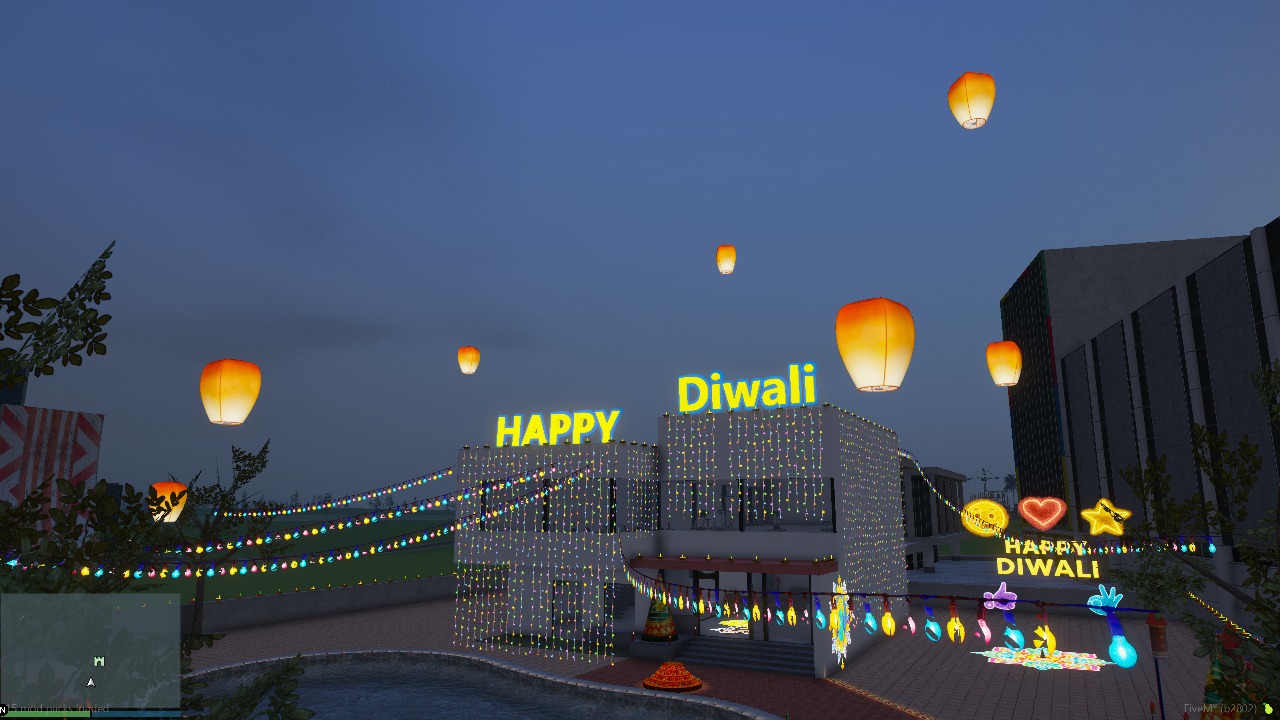 GTA V Diwali Props & Mods Pack – Indian Festival Lights, Diyas & Decorations
