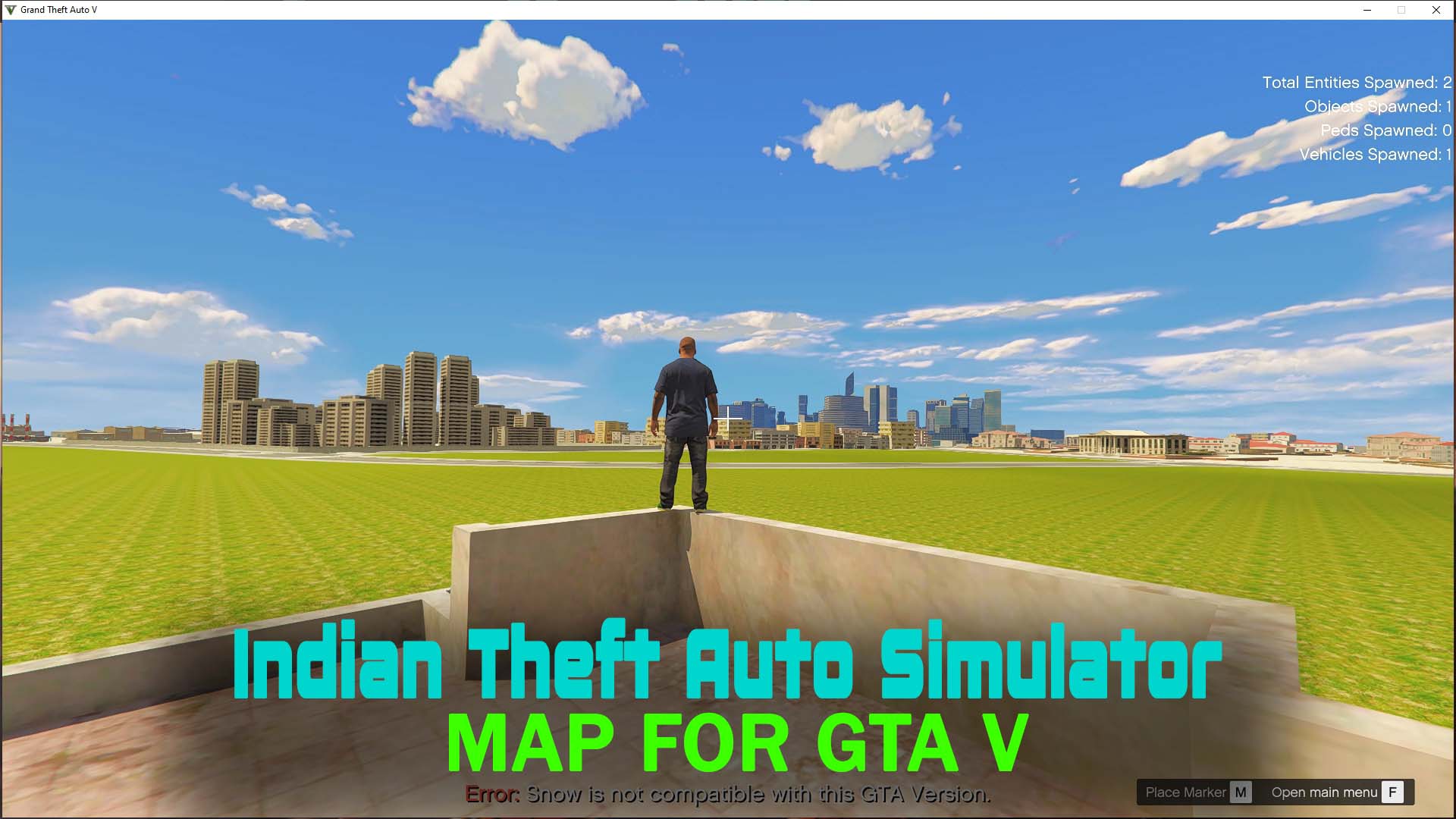 indian theft auto simulator map all in one with peds